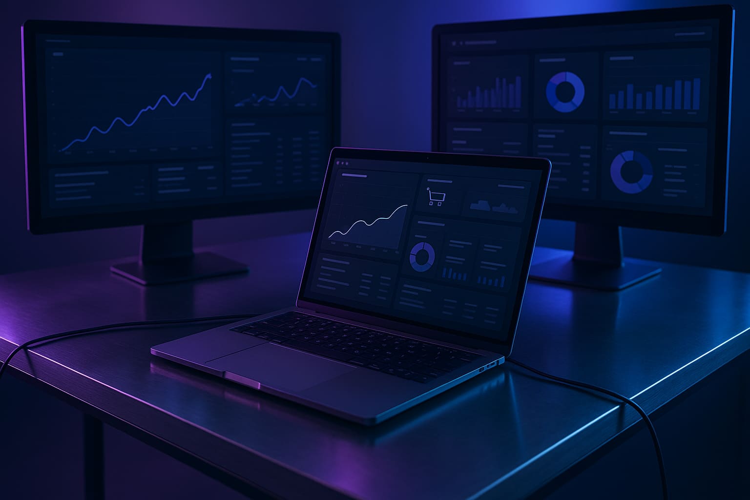 Photographie high tech d’optimisation de la performance WooCommerce et de la vitesse d’une boutique en ligne