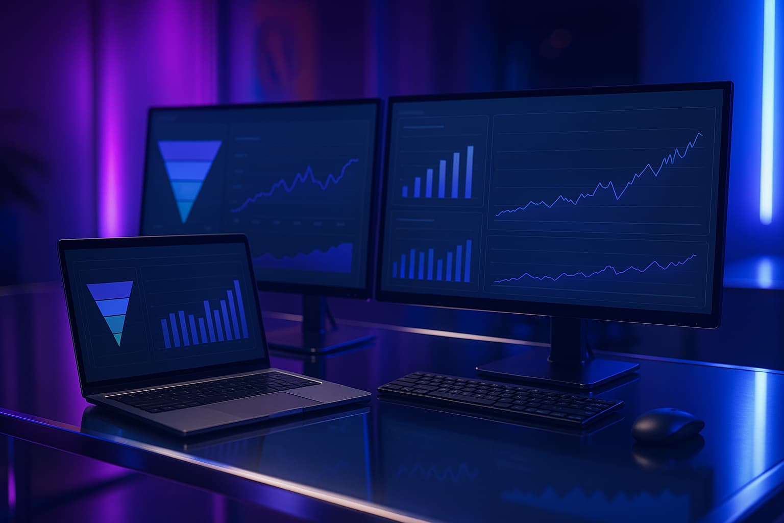 Tableau de bord WooCommerce Analytics pour suivre les performances e‑commerce